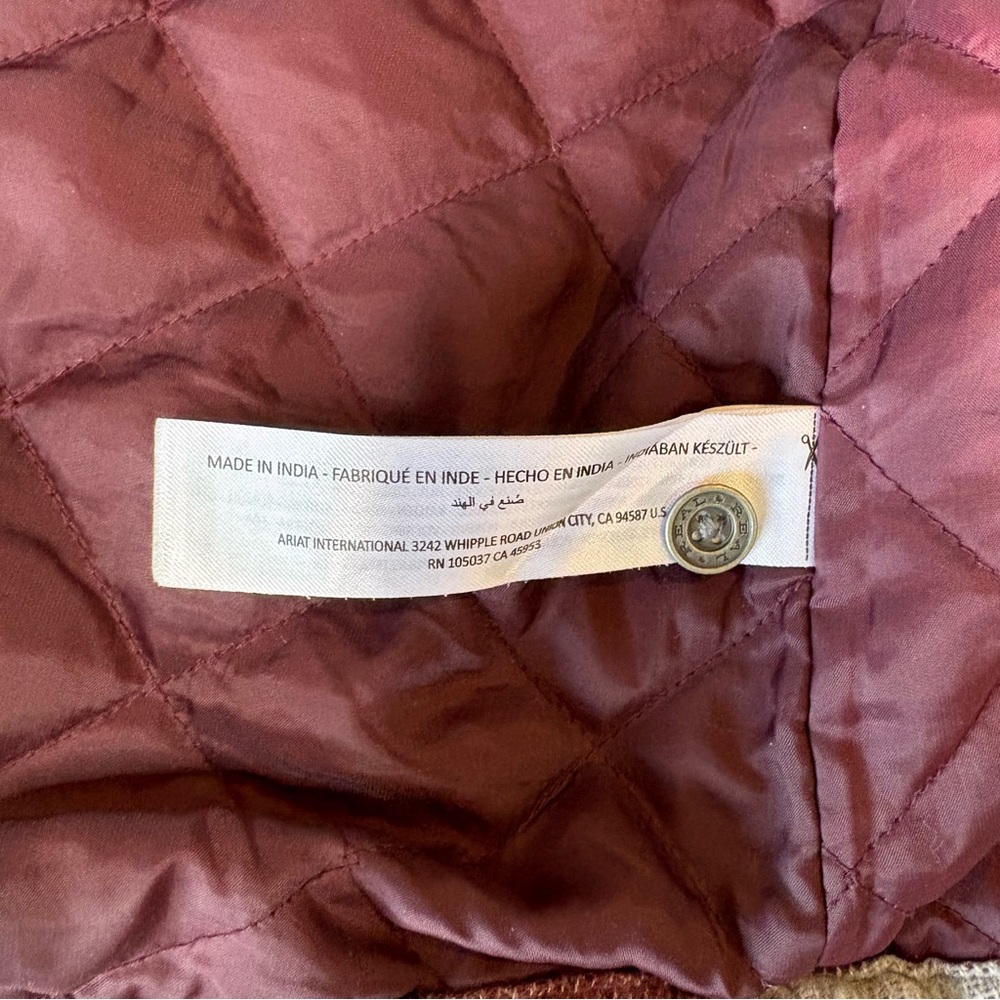Ariat Aztec Quilted Jacket - Picture 11 of 11
